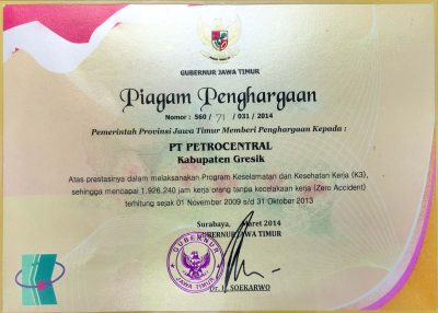Penghargaan K3